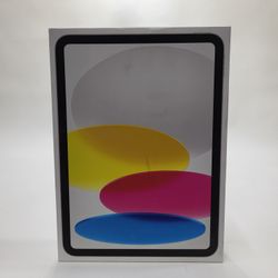 New WiFi Only Apple iPad 10th Gen 64GB SILVER A2696