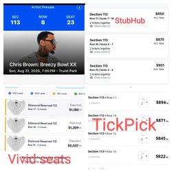 Chris Brown Tickets