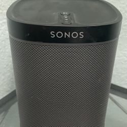 Wireless Smart Black Speaker