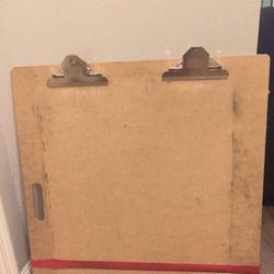 Large sketch board and carrying case
