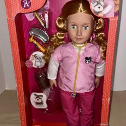 OUR GENERATION DOLL ANAIS THE VETERINARIAN (New)