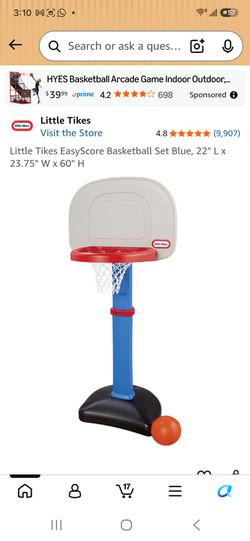 Little tikes basket ball hoop