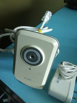 D-LINK CAMERA IP ETHERNET WIRELESS FOR IPHONE SMARTPHONES PC TABLET