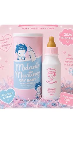 🍼 Melanie Martinez Cry Baby Perfume Milk – 2025 Anniversary Edition – NEW & SEALED 🍼