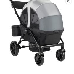 Monbebe Everyday Outings Wagon Stroller, Cobblestone Grey, Toddler, Unisex