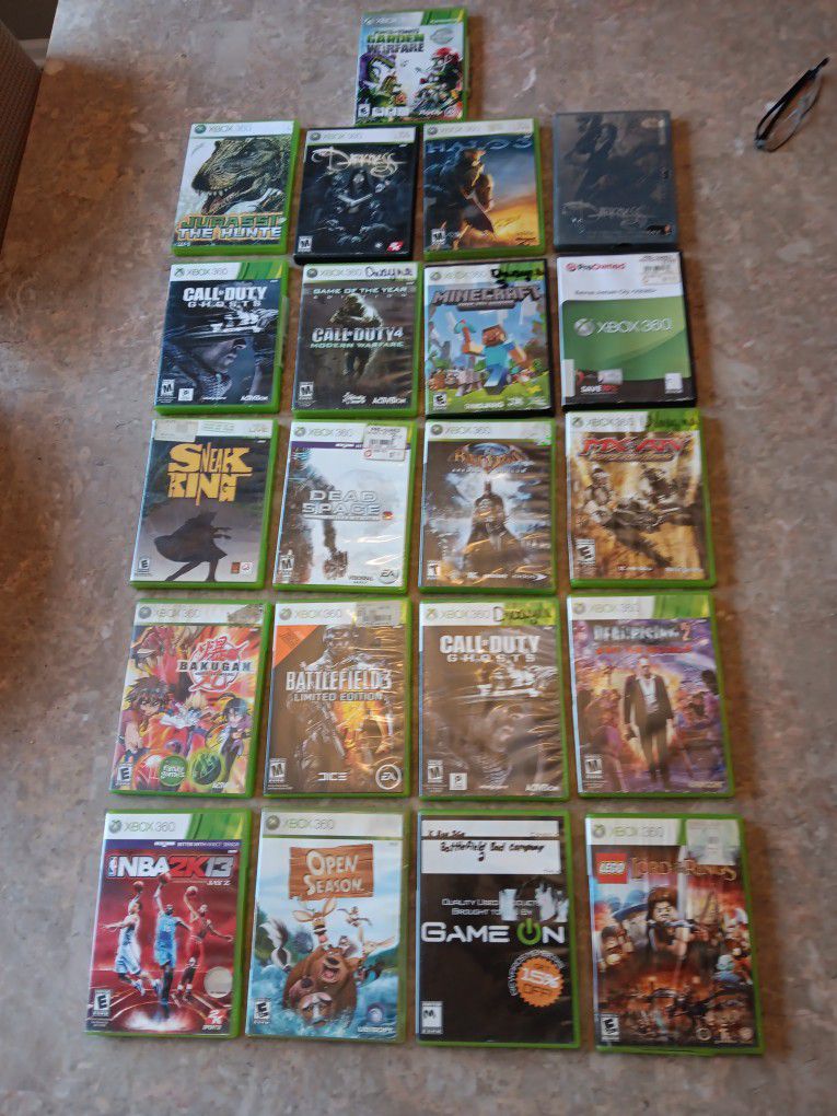 21 Xbox 360 Games