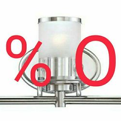 3-Light Chrome Transitional Bathroom Vanity Light