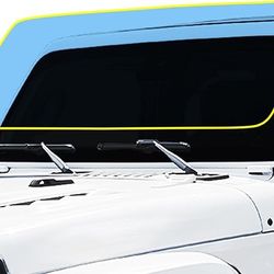 Precut Windshield Protection Film Jeep Wrangler Gladiador Ppf 
