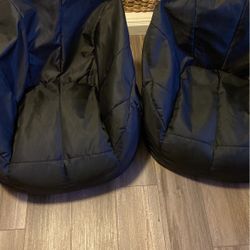 Two Beanbags Chairs