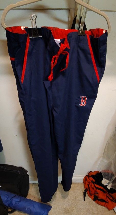 FABRIQUE INNOVATIONS MEN'S/WOMEN’S BOSTON RED SOX NAVY XL TRACK/JOGGER PANTS