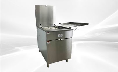 NSF Flat Bottom Funnel Cake Donuts Fryer NG GF-18P