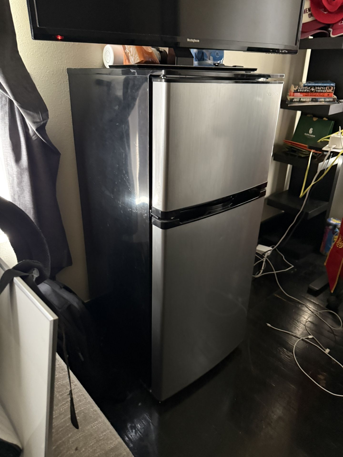 Insignia Mini Fridge + Freezer