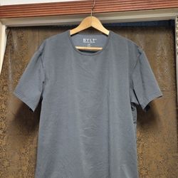 BYLT premium Basics Lux Men's Gray T-Shirt
