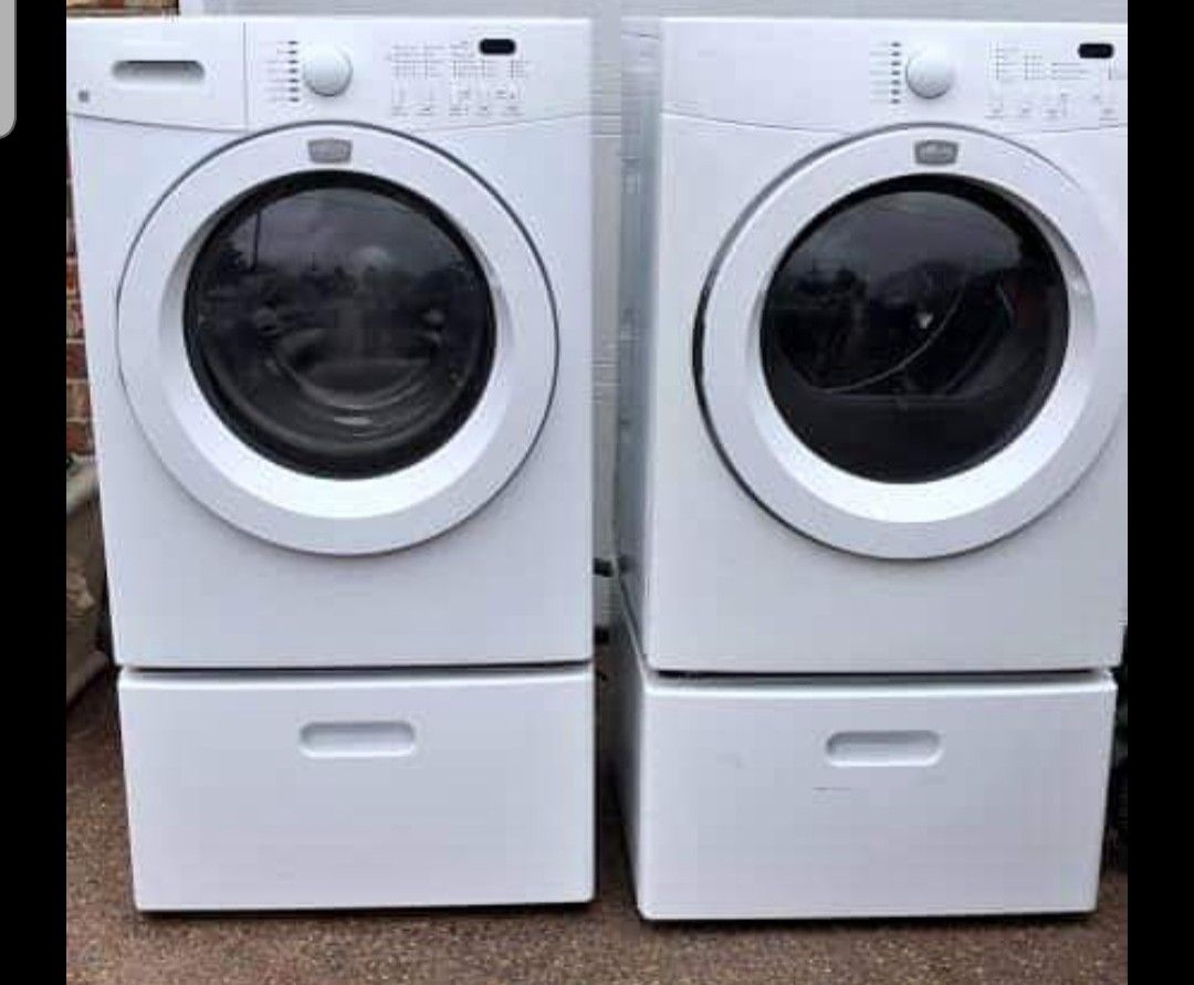 Washer and dryer