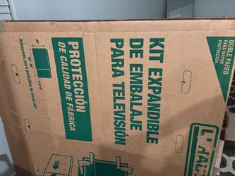 TV storage moving box flatscreens