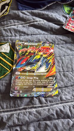 Pokemon M Salamence EX XY171 Oversized Jumbo Promo Holo Card