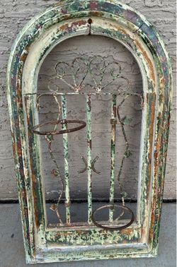 Arched Window frame wall decor