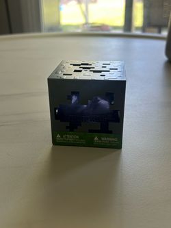 Purple Minecraft ice cube squishy