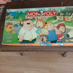 Family Guy Monopoly Set Collector's Edition