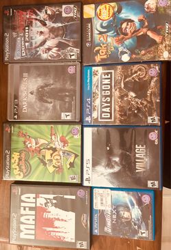 Used Video Games $20ea!!!!!
