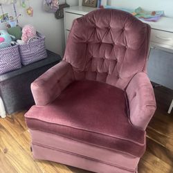 Antique Pink Chair 