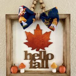 Fall Home Decor - Homemade