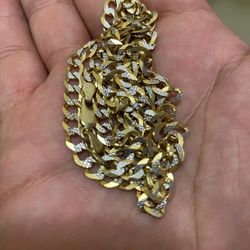 14K Cuban Link Chain 