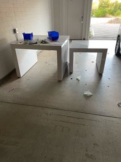 White tables super heavy