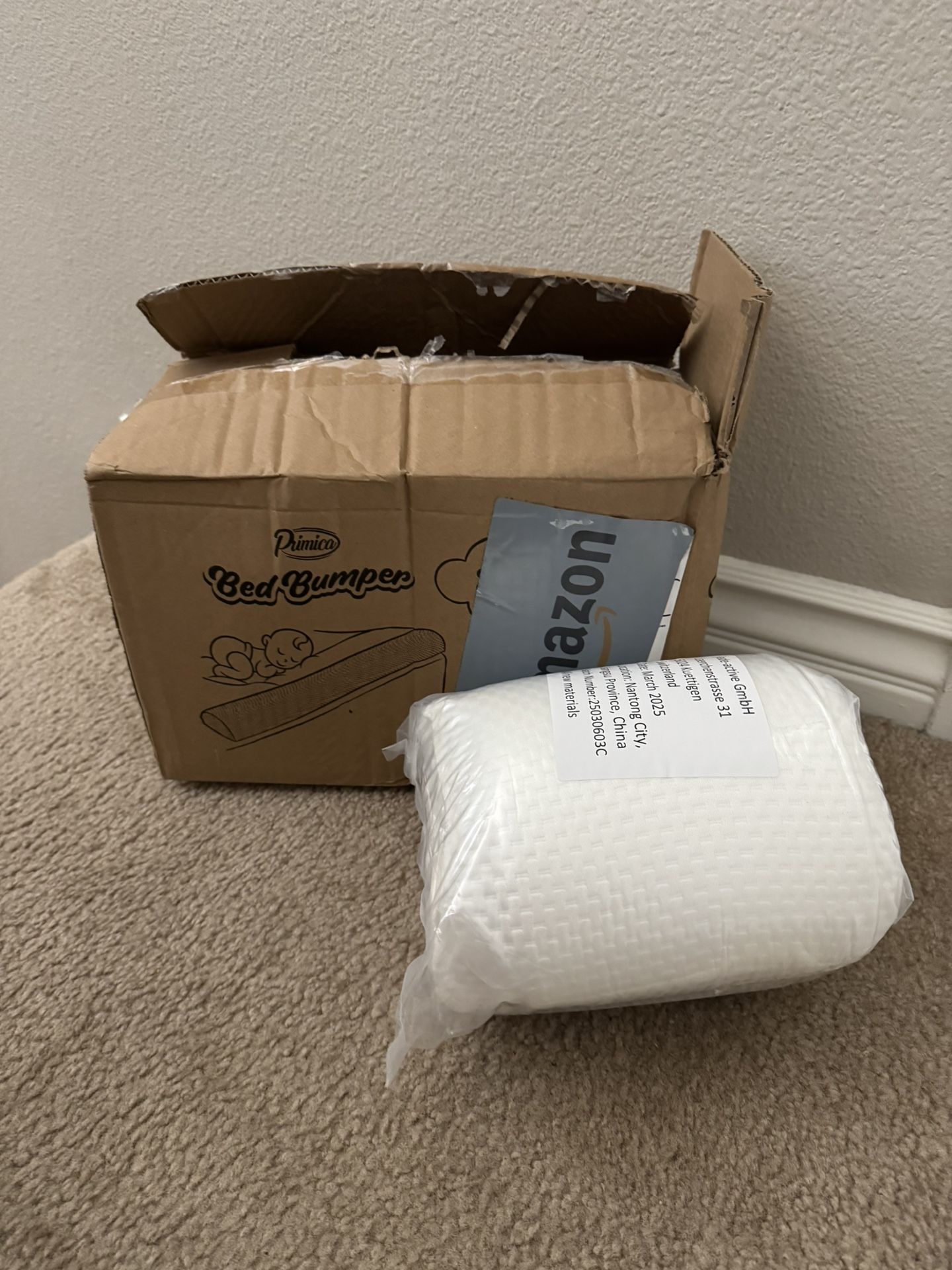 Baby bed bumper