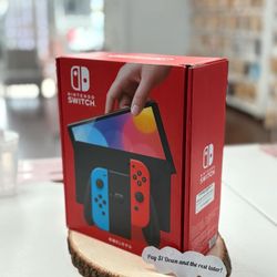 Nintendo Switch OLED - New - $1 To Take it Home same Day and Pay the Rest later!