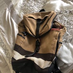 Burberry bookbag