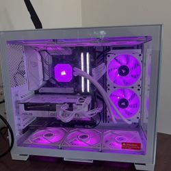 Gaming Pc, Monitor, Keyboard, And Mouse