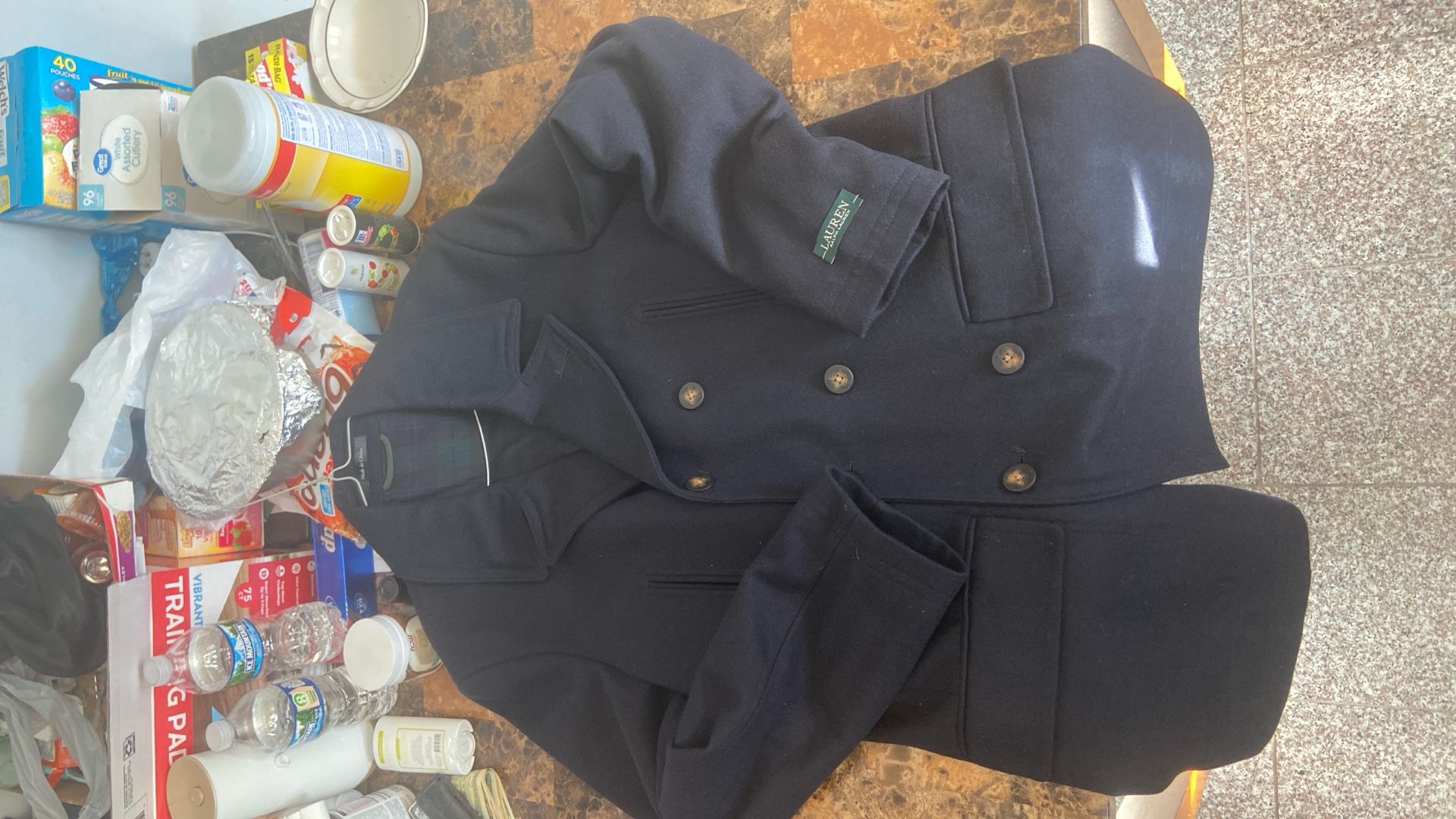Ralph Lauren Pee Coat Size Medium 