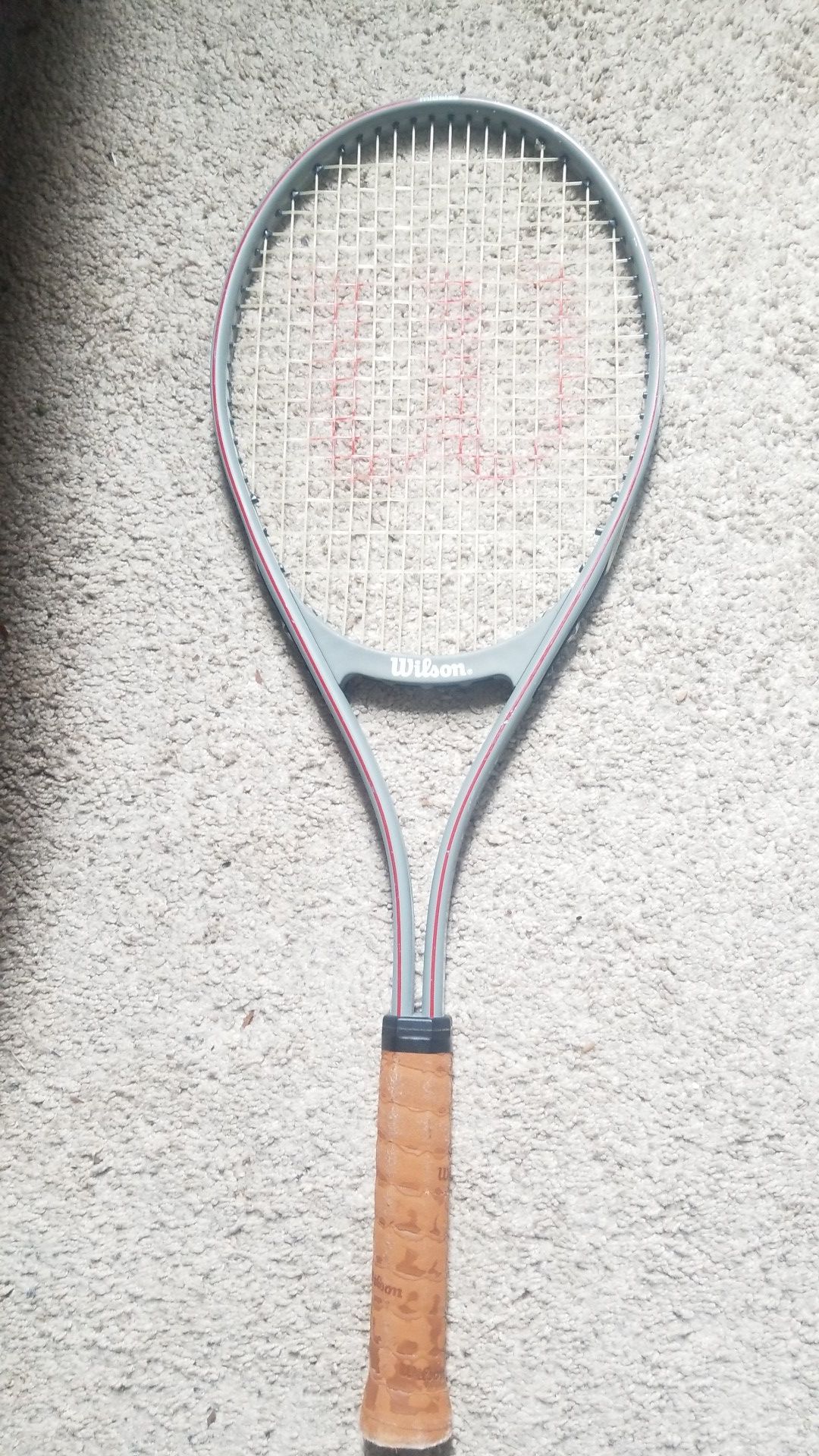 Wilson mid-size tennis racket