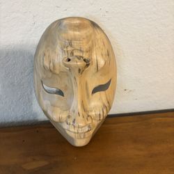 Wooden Wall Mask