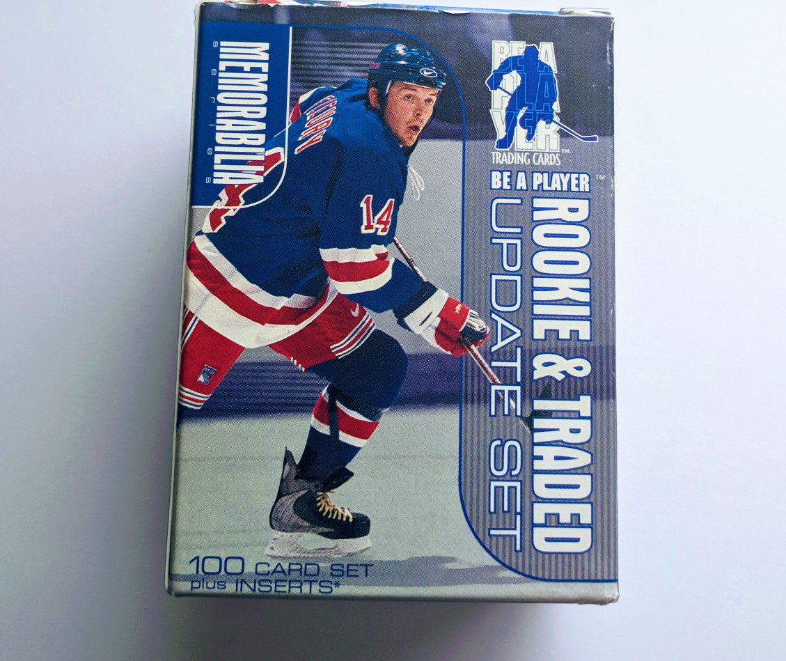 1999 Be A Player Rookie Memorabilia & Traded Update Hockey Factory Set 100C
