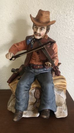 Ceramic Porcelain  Musical Guy . 