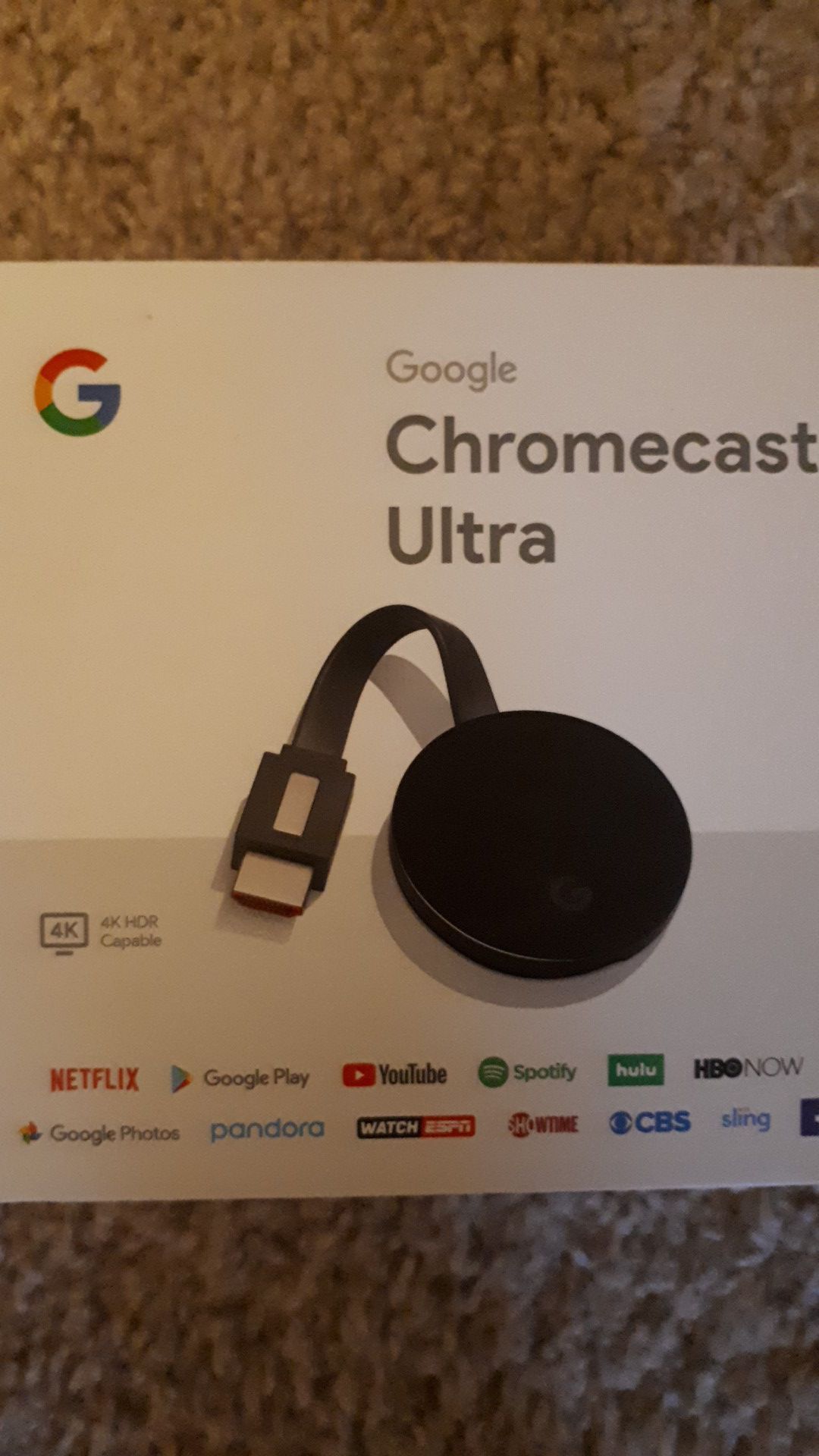 Google Chomecast Ultra