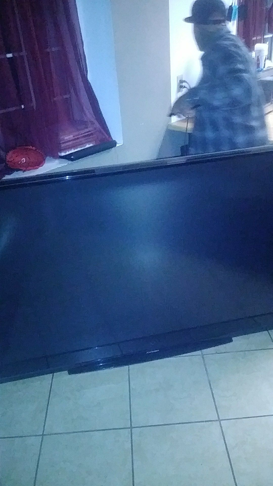 80 inch flat screen Mitsubishi