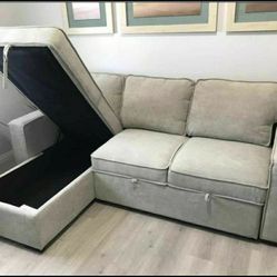 Kerle 2 Pieces Sectional With Pop Up Bed Home Decor Outdoor 