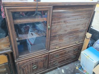 Nice And Sturdy Entertainment Center Available