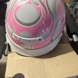 Moped Helmet Pink