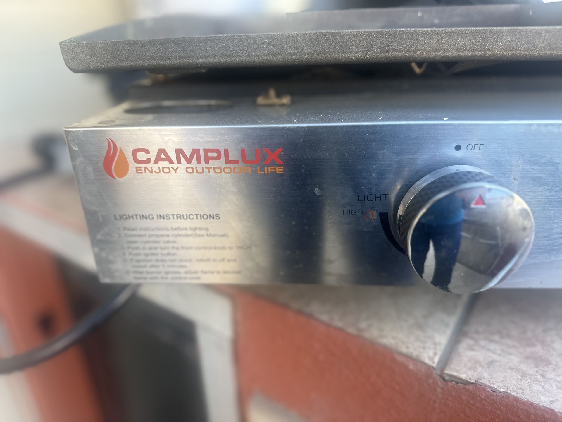 RV Size Flat Top Grill