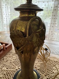 Brass lamps no shade