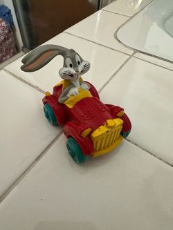 Vintage 1992 McDonald's Happy Meal Toy Looney Tunes Bugs Bunny Stretch Limo Car