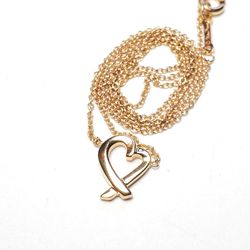 Tiffany & Co. 18k Gold Loving Heart Necklace