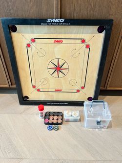 Carrom Board Set with Accessories