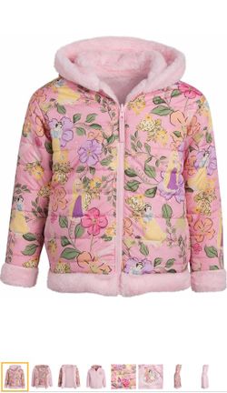 3T &4T Reversible Princess Jackets