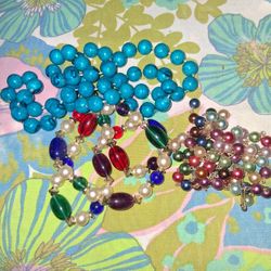 Colorful Beaded Necklaces
