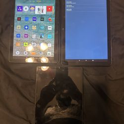 Like New Three Amazon Fire HD 10 Tablets “13th Generation”